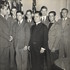 <p>The Most Reverend Joseph F. Maguire is shown in this undated photograph with a group of men of Blessed Sacrament Parish meeting with an unidentified official.  Father Maguire was born on Mission Hill, Roxbury, on September 4, 1919.  He served in Blessed Sacrament Parish, Jamaica Plain, from 1948 to 1960.  In 1977 he became fifth Bishop of Springfield, Mass.  He died on November 23, 2014, at the age of 95.  Photograph courtesy of Patricia Geary of Braintree, Mass.</p><br/>