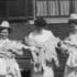 <p>Three nurses with babies outdoors. Bessie Simpson shown far right.</p><br/><p>The photographs in this gallery are drawn from the “Bessie H. Simpson Collection” and are provided courtesy of Janet McIver, 2557 Evergreen Drive, Penticton BC V2A 7Y2, Canada <clanchowder[at]shaw.ca>  Higher resolution versions of these images may be downloaded from http://www.jphs.org/dimock-high-resolution-images/<br /><br /></p><br/>