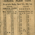 <p>Metropolitan Railroad Company Jamaica Plain to Tremont Street Schedule.  Effective March 19, 1860. Moses Colman, Superintendent.</p><br/>
